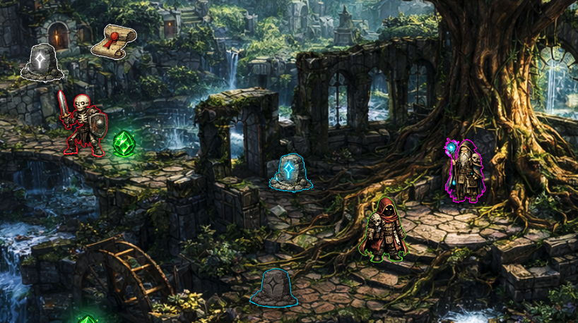 Veronium map example